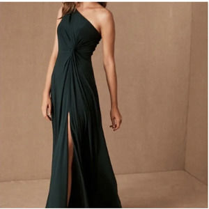 BHLDN Brixen Maxi Dress Green Jersey Dress NEW